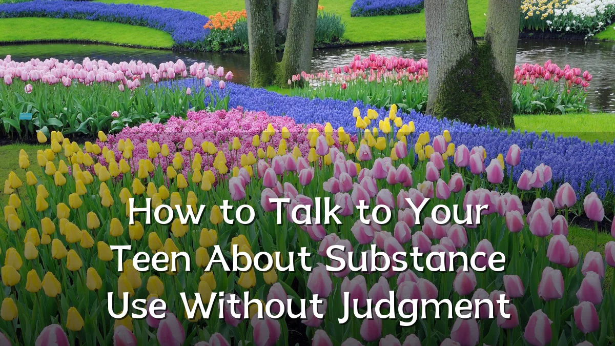How to Talk to Your Teen About Substance Use Without Judgment