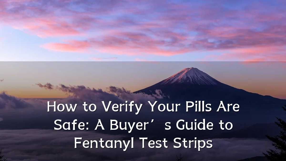How to Verify Your Pills Are Safe: A Buyer’s Guide to Fentanyl Test Strips