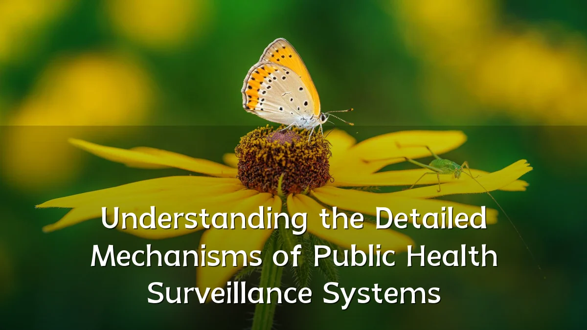 Understanding the Detailed Mechanisms of Public Health Surveillance Systems