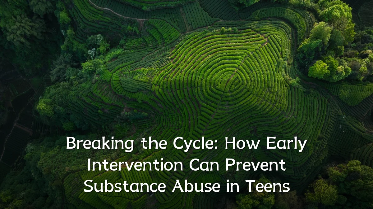Breaking the Cycle: How Early Intervention Can Prevent Substance Abuse in Teens