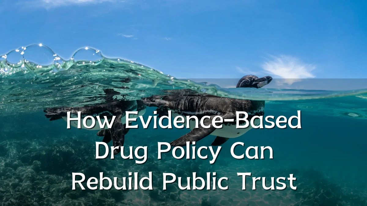 How Evidence-Based Drug Policy Can Rebuild Public Trust