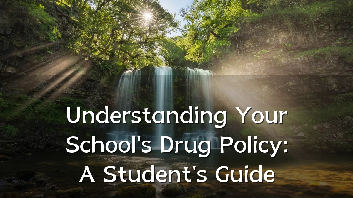 Understanding Your School's Drug Policy: A Student's Guide